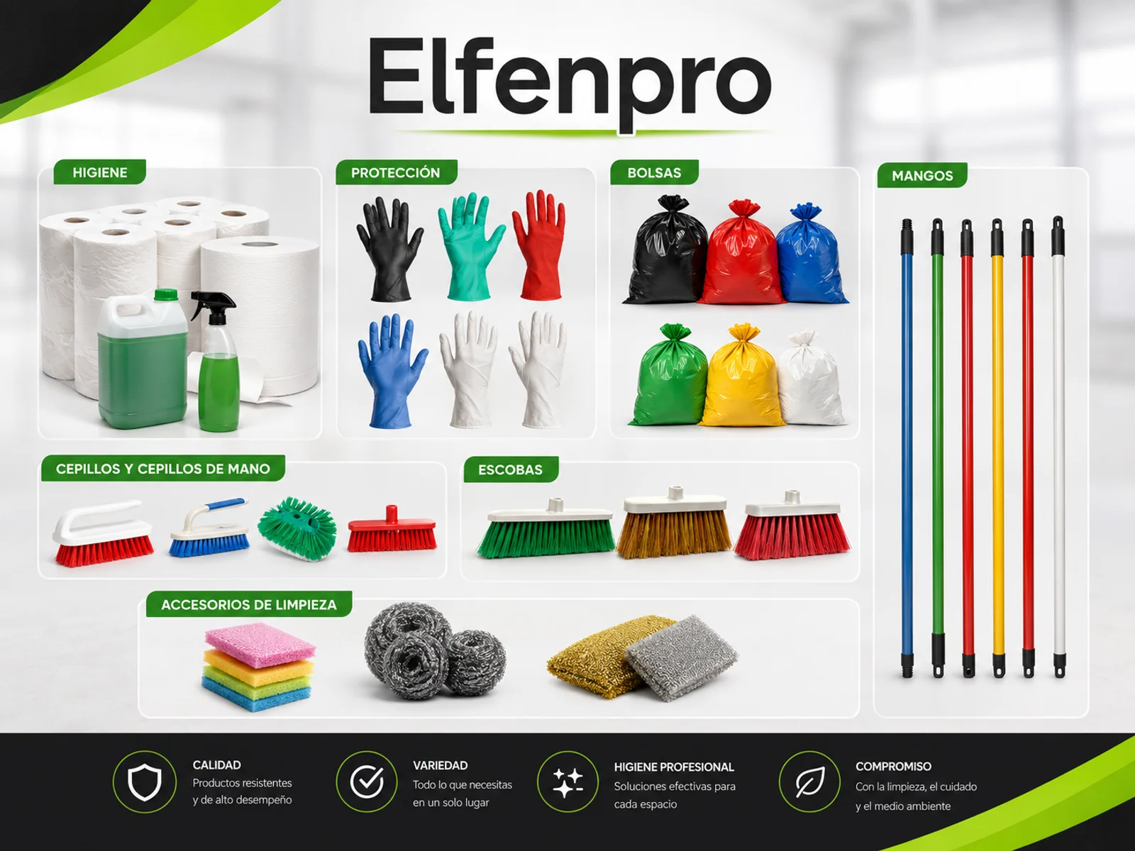 Seguridad y EPP — ELFEN PRO